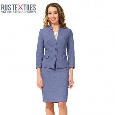 Tissu Laine Bouillie Jeans