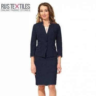 Boiled Wool Fabric Navy - (Boiled Wool Fabric)
