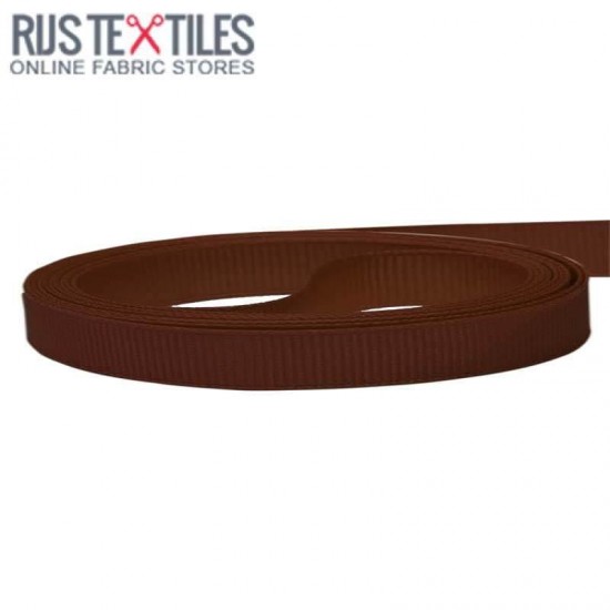 Grosgrain Ribbon Dark Brown 10mm Grosgrain Ribbon Dark Brown 10mm
