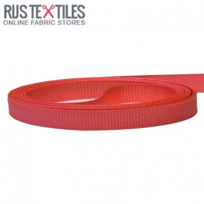 Ripsband Dunkel Rot 10mm | Rijs Textiles