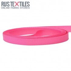 Grosgrain Ribbon Hot Pink 10mm
