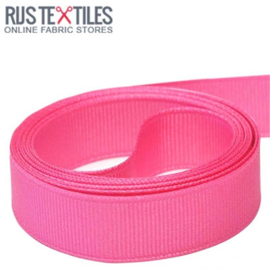 Grosgrain Ribbon Hot Pink 25mm Grosgrain Ribbon Hot Pink 25mm