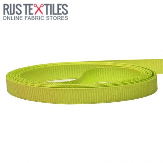 Grosgrain Ribbon Lime 10mm Grosgrain Ribbon Lime 10mm