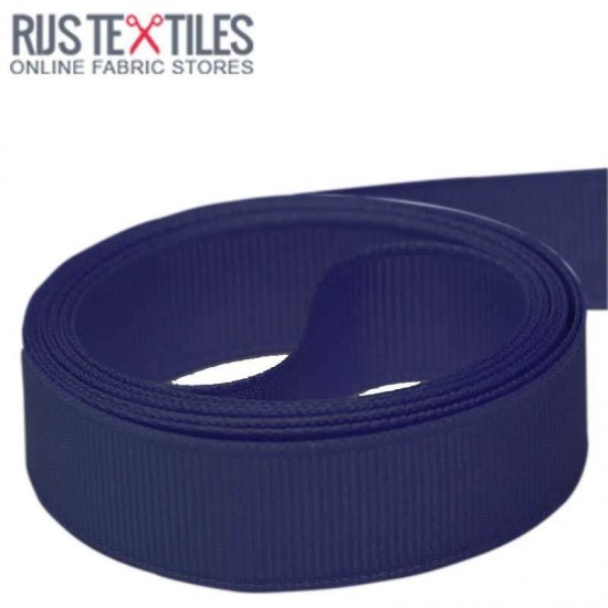 Grosgrain Ribbon Navy 25mm Grosgrain Ribbon Navy 25mm