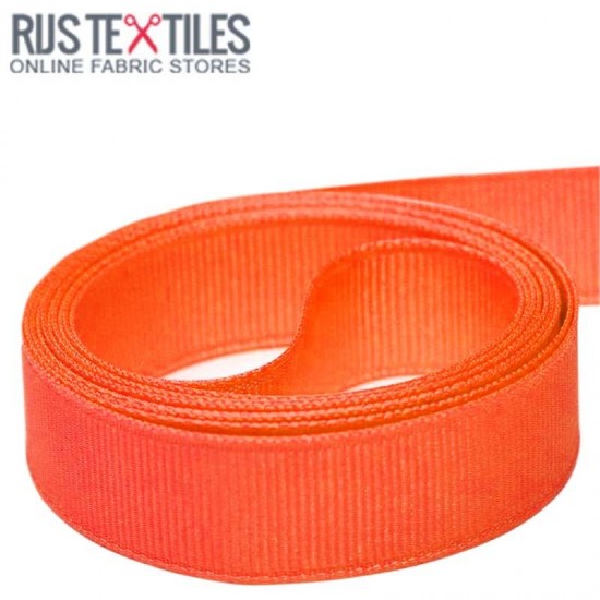 Grosgrain Ribbon Orange 25mm Grosgrain Ribbon Orange 25mm