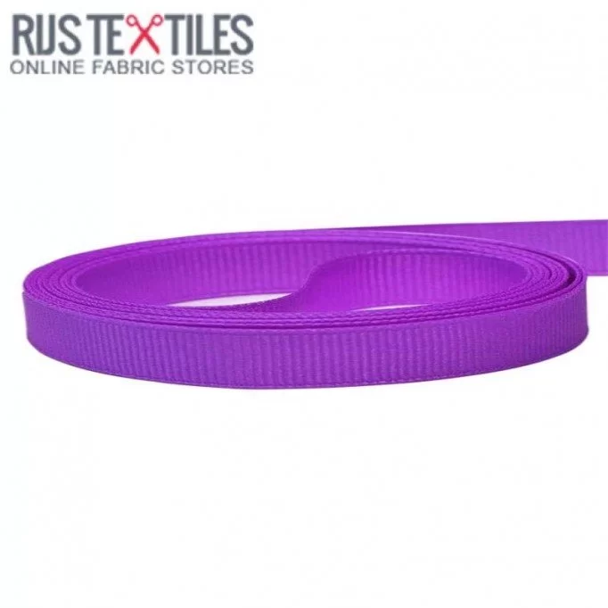 Grosgrain Bånd Violet 10mm | Rijs Textiles