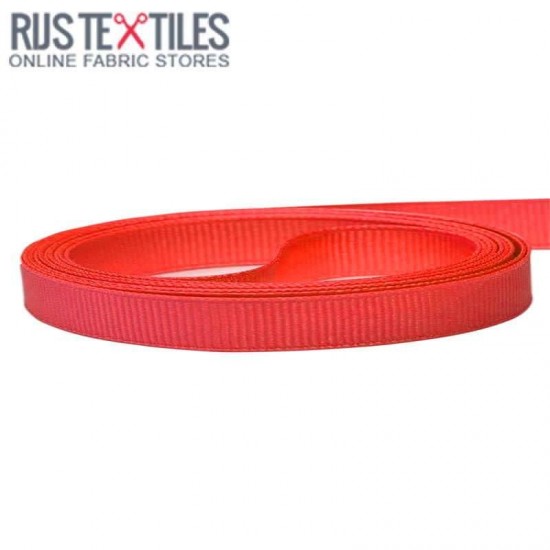Grosgrain Ribbon Red 10mm Grosgrain Ribbon Red 10mm