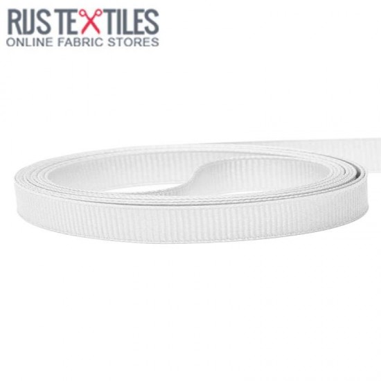 Ruban Gros Grain Blanc 10mm Ruban Gros Grain Blanc 10mm