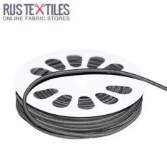Elastisch Koord Donker Grijs 3mm (Per Meter) Elastisch Koord Donker Grijs 3mm (Per Meter)