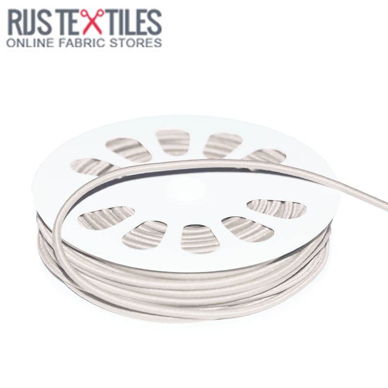 Elastisch Koord Ecru 3mm (Per Meter)