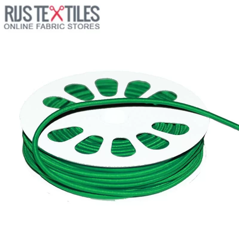 Elastisch Koord Grasgroen 3mm (Per Meter)