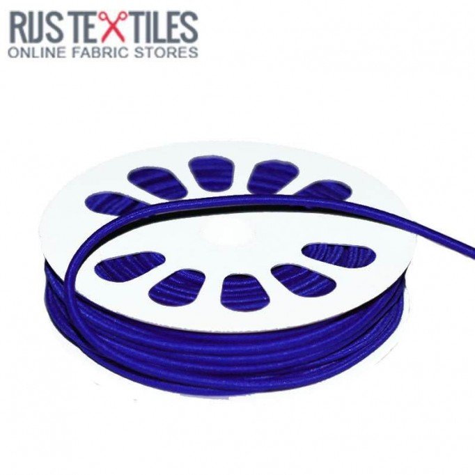 Gummikordel Kobalt 3mm (Meterware) - (Gummikordel 3mm)