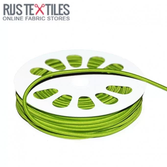 Elastisch Koord Lime 3mm (Per Meter) - (Elastisch Koord 3mm)