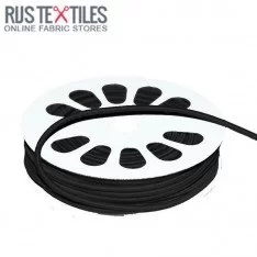 Elastisch Koord Zwart 3mm (Per Meter) Elastisch Koord Zwart 3mm (Per Meter)