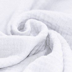 Double Gauze Fabric White
