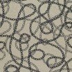 Jacquard Fabric - Chain Beige Black  - (Jersey Fabrics)