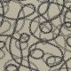 Jacquard Fabric - Chain Beige Black Jacquard Fabric - Chain Beige Black
