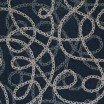 Jacquard Fabric - Chain Black Beige - (Jersey Fabrics)