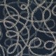 Jacquard Fabric - Chain Black Beige Jacquard Fabric - Chain Black Beige
