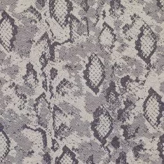 Jacquard Strickstoff - Schlangenmuster Beige