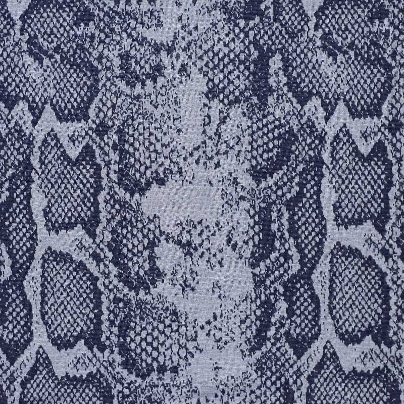 Jacquard Stof - Slang Dessin Jeans