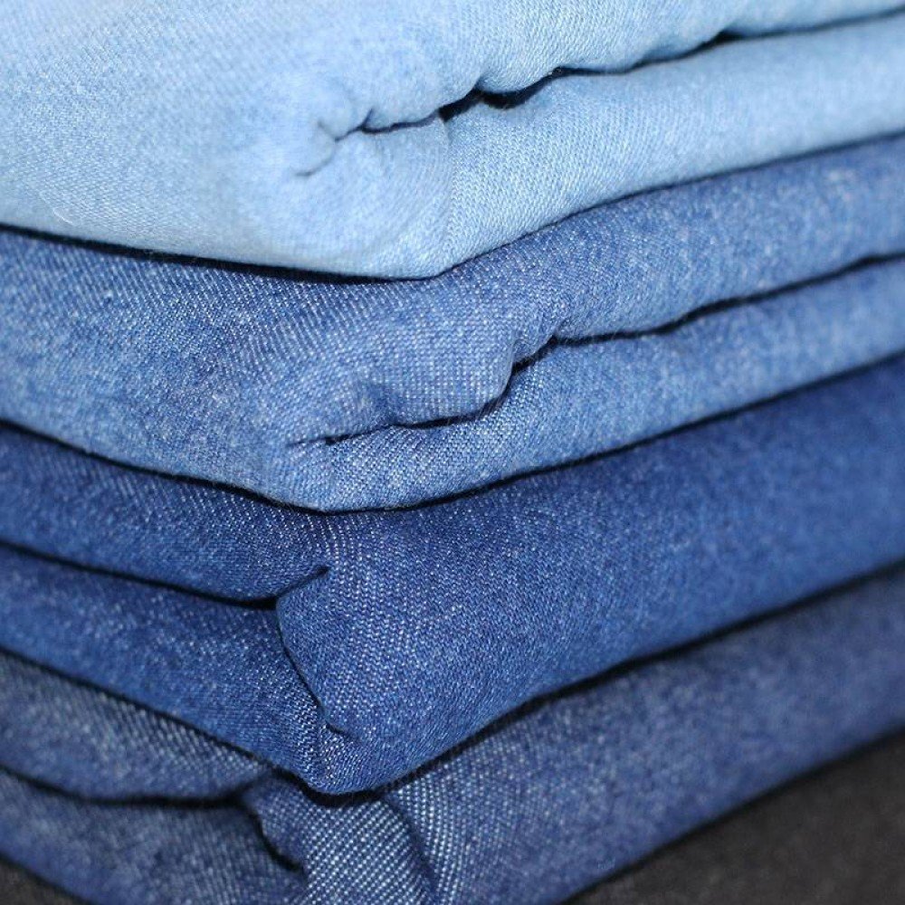 Jeans Stof Katoen 8-OZ 5 Kleuren 2 Meter Pakket Jeans Stof Katoen 8-OZ 5 Kleuren 2 Meter Pakket