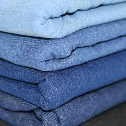 Jeans Stof Katoen 8-OZ 5 Kleuren 2 Meter Pakket Jeans Stof Katoen 8-OZ 5 Kleuren 2 Meter Pakket