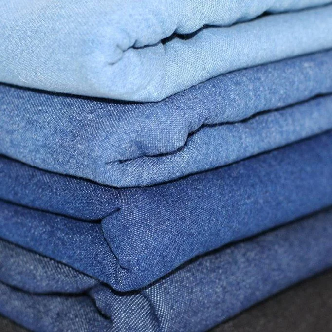 Jeans Stof Katoen 8-OZ 5 Kleuren 2 Meter Pakket - (Jeans Stoffen Katoen)