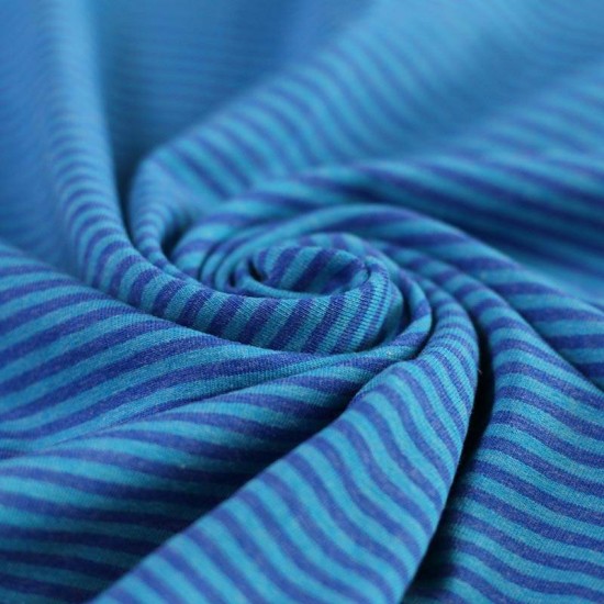 Jersey Stripes 3mm Aqua Melee / Cobalt Melee Jersey Stripes 3mm Aqua Melee / Cobalt Melee