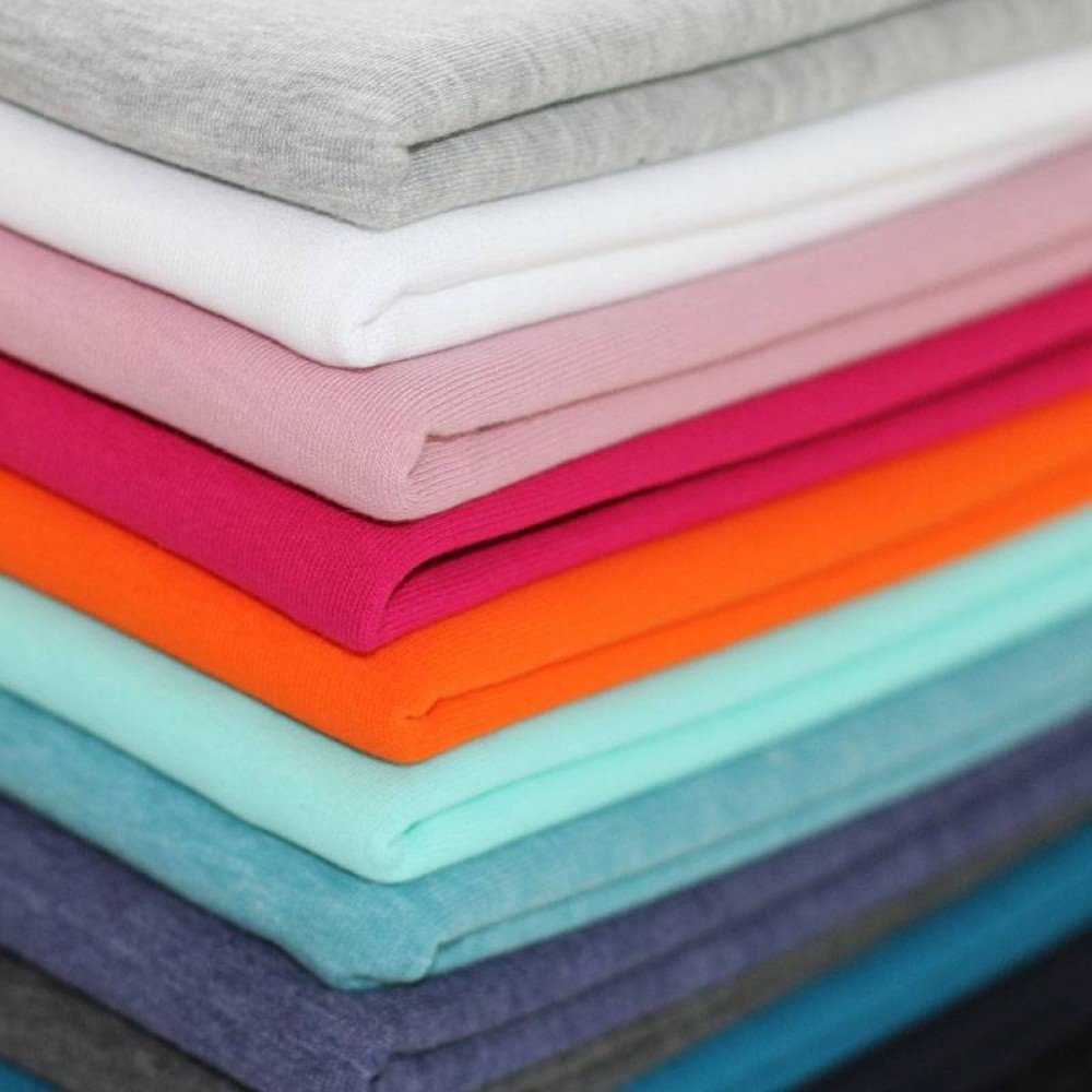 Tessuto Felpa Cotone 12 Colori 1 Metri Pacchetto Tessuto Felpa Cotone 12 Colori 1 Metri Pacchetto - (Tessuti Felpa Cotone (Rovescio Garzato) )