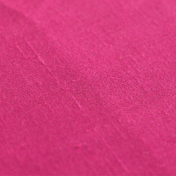 Linen Deluxe Fabric Fuchsia - (Fashion Fabrics)