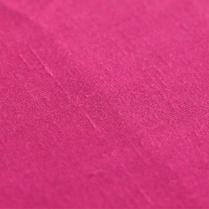 Linen Deluxe Fabric Fuchsia - (Fashion Fabrics)
