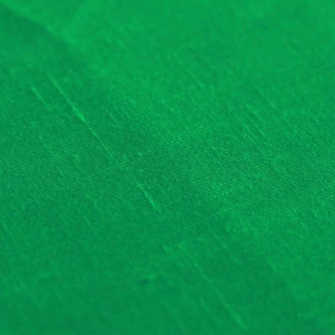 Linen Deluxe Fabric Emerald Green - (Fashion Fabrics)