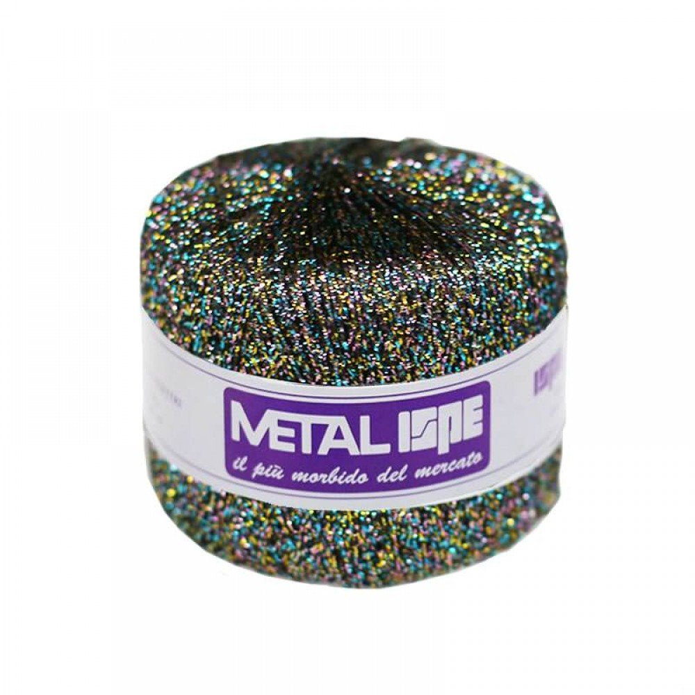 Metallic Knitting Yarn ISPE Needle Size 2 - 3 Disco Metallic Knitting Yarn ISPE Needle Size 2 - 3 Disco