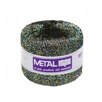 Metallic Knitting Yarn ISPE Needle Size 2 - 3 Disco Metallic Knitting Yarn ISPE Needle Size 2 - 3 Disco