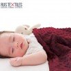 Minky Fleece Fabric Bordeaux - (Minky Fleece Fabric)