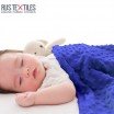 Minky Fleece Fabric Cobalt - (Minky Fleece Fabric)