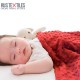Minky Fleece Stoff Rot Minky Fleece Stoff Rot