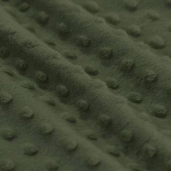 Tissu Minky Polaire Armée Verte Tissu Minky Polaire Armée Verte