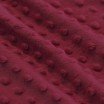 Minky Fleece Fabric Bordeaux - (Minky Fleece Fabric)
