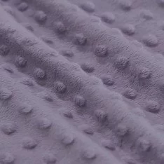 Minky Fleece Stof Mauve