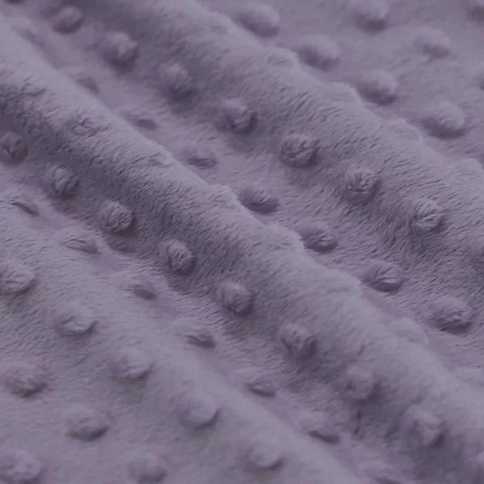 Tessuto Minky Pile Malva - (Tessuto Minky Pile )