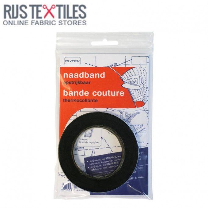 Seamband Heat-sealing Black - (Haberdashery Accessory)
