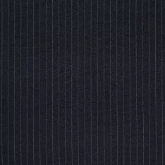 Kraftigere Jersey 10mm Nålestribet Navy Hvid
