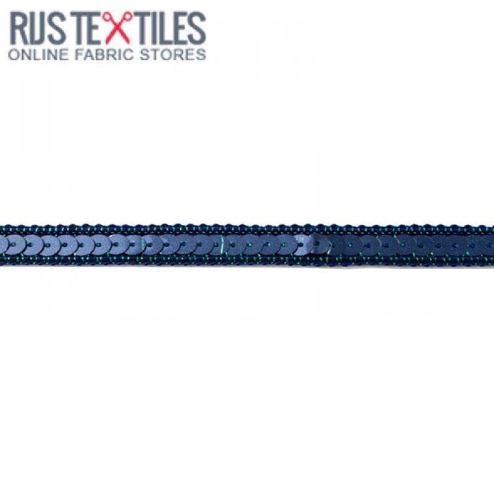 Pailletborter Navy 10mm