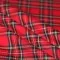 Schotse Ruit Stof Klein Red Stuwart - (Schotse Ruiten Stoffen)