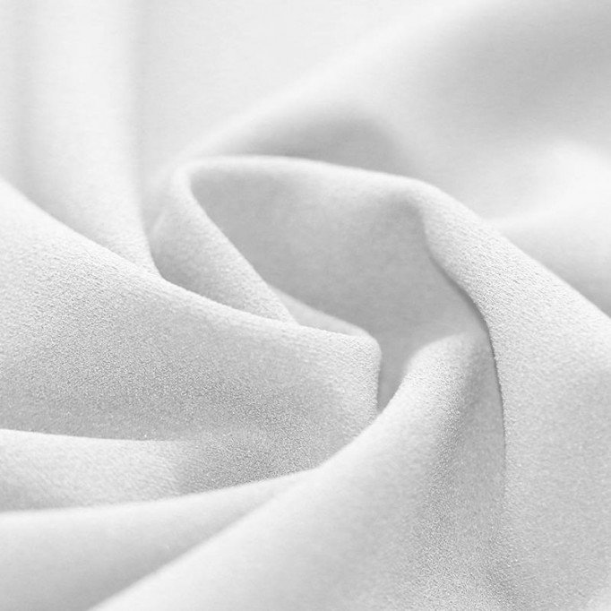 Tessuto Scuba Crepe Jersey Bianco - (Jersey Tessuti)