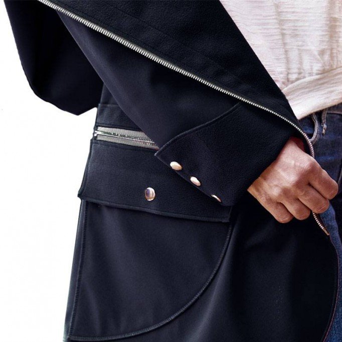 Tessuto Softshell Elastica Marina  - (Tessuti Softshell)