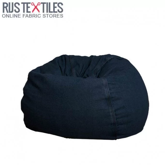 Jeansstoff Baumwoll 8-OZ Dunkelblau  - (Jeans Stoff Baumwolle )