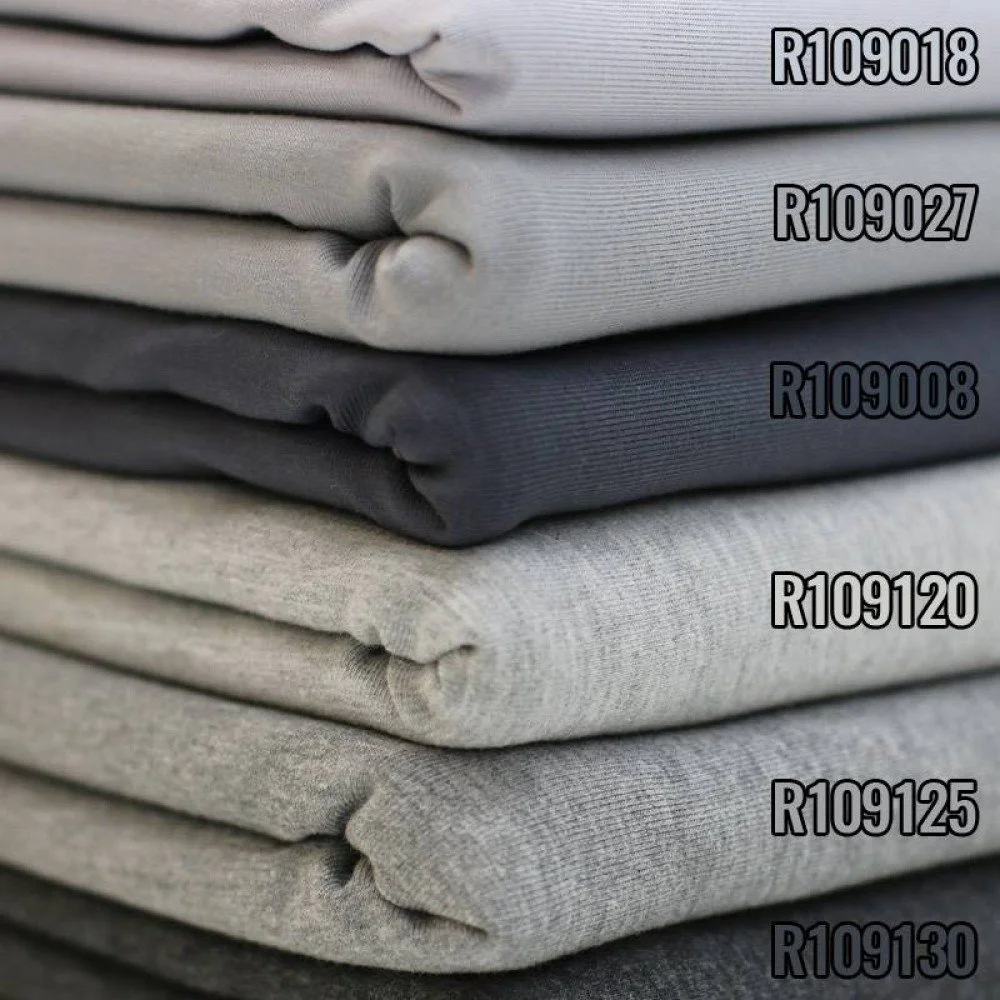 Jersey Cotone Lycra Grigio - (Tessuto Jersey Di Cotone)